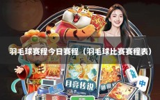 羽毛球赛程今日赛程（羽毛球比赛赛程表）