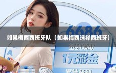 如果梅西西班牙队（如果梅西选择西班牙）